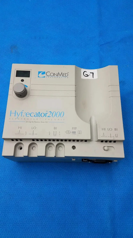 Reuse Medical ConMed Hyfrecator 2000 High Frequency Equipment Medical Cables & Cords, second-hand product photo 1