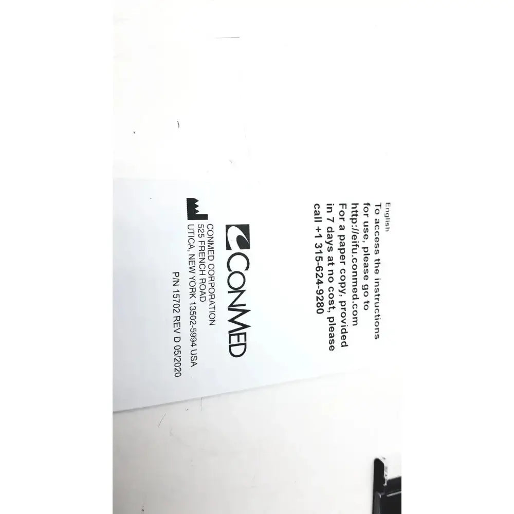 Conmed Hyfrrecator 2000 Model 7-900-115 Dessiicator Electrosurgical Unit, second-hand product photo 7