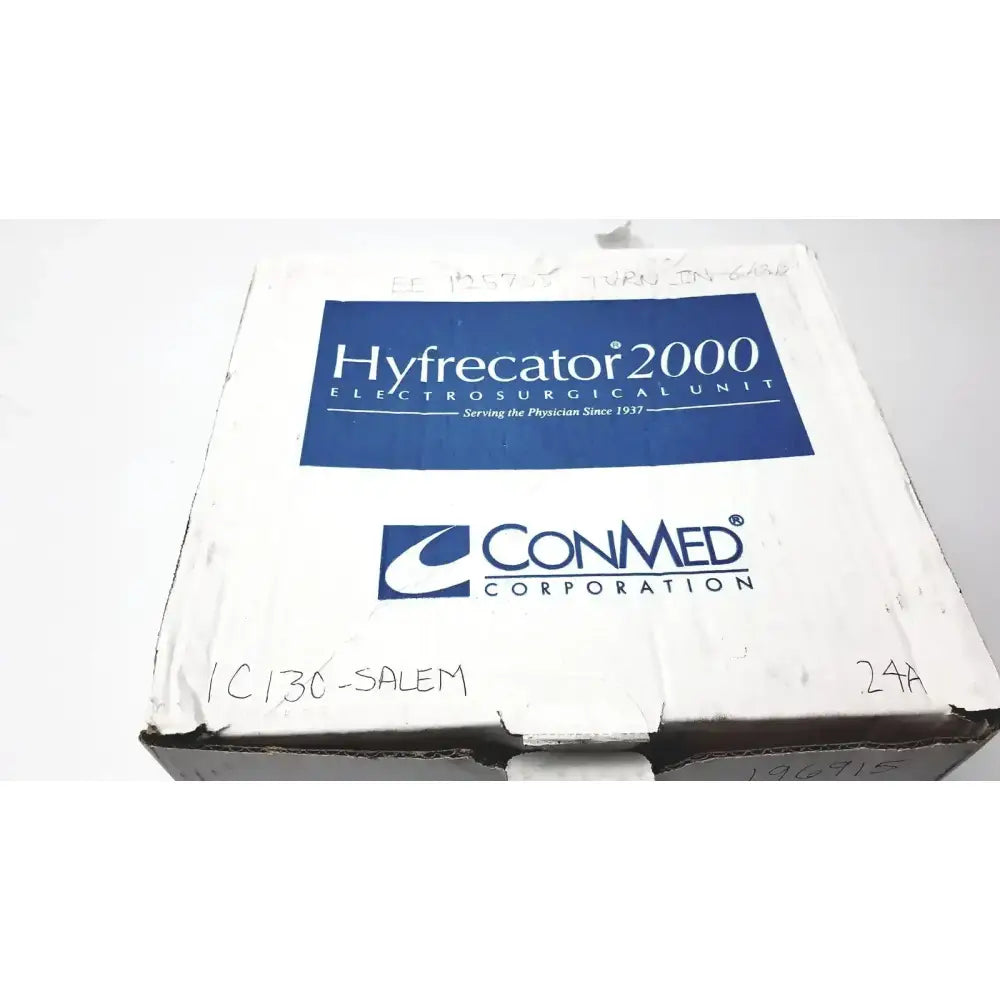 Conmed Hyfrrecator 2000 Model 7-900-115 Dessiicator Electrosurgical Unit, second-hand product photo 3