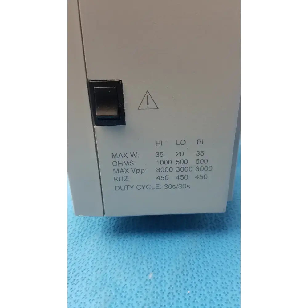 Conmed Hyfrrecator 2000 Model 7-900-115 Electrosurgical Unit, as-is (for parts) product photo 8