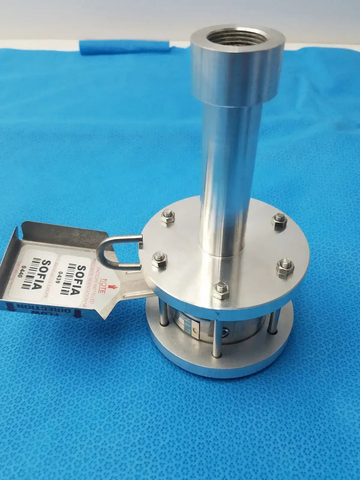 Continental Disc Corporation Continental Disc SOFIA Rupture Disc Assembly 0.439 0.440 Burst Pressure Stainles Rupture Disc Assembly, second-hand product photo 5