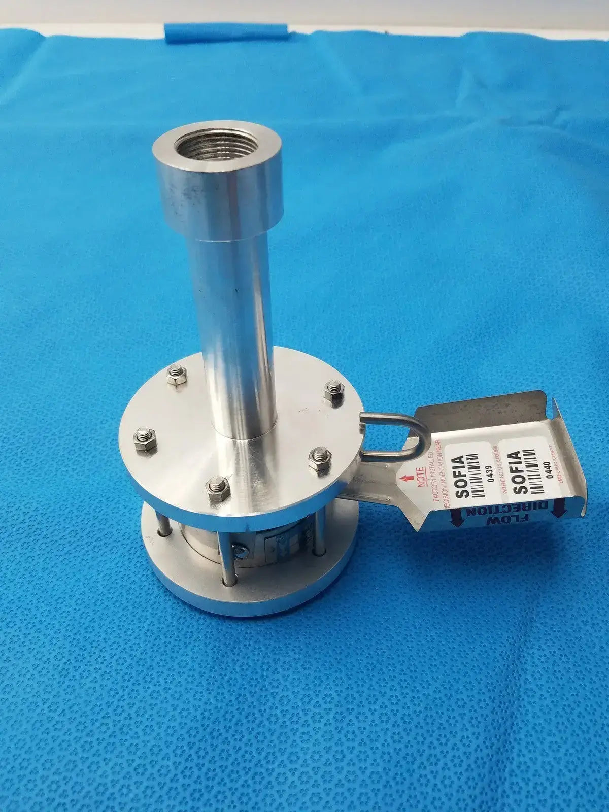 Continental Disc Corporation Continental Disc SOFIA Rupture Disc Assembly 0.439 0.440 Burst Pressure Stainles Rupture Disc Assembly, second-hand product photo 8