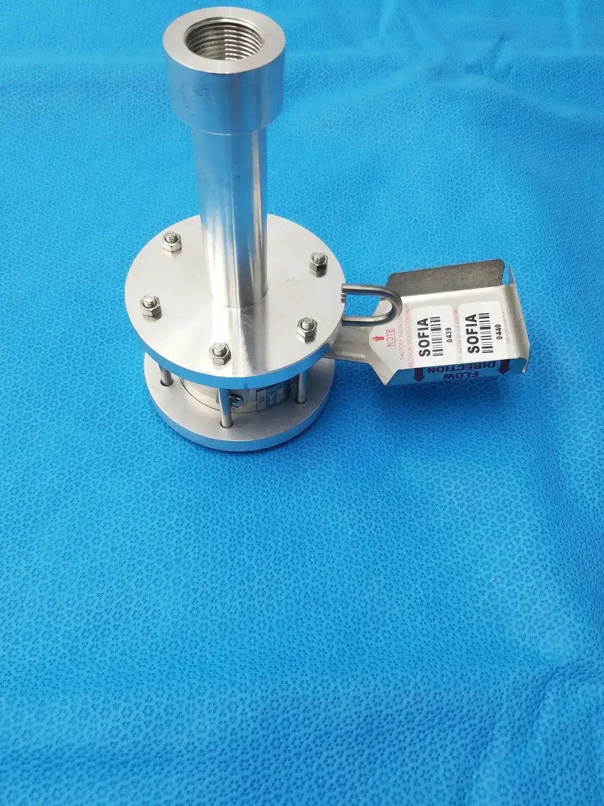 Continental Disc Corporation Continental Disc SOFIA Rupture Disc Assembly 0.439 0.440 Burst Pressure Stainles Rupture Disc Assembly, second-hand product photo 3