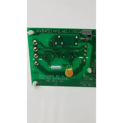 Generic Control Board, DWG NO 3AP01818, PB Rev S2, AVB451 MFG No 15CG02599 Control Board, second-hand product photo 12