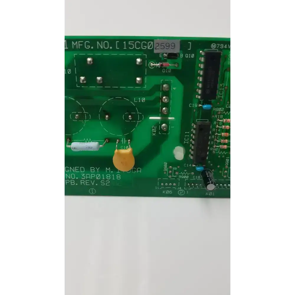 Generic Control Board, DWG NO 3AP01818, PB Rev S2, AVB451 MFG No 15CG02599 Control Board, second-hand product photo 11