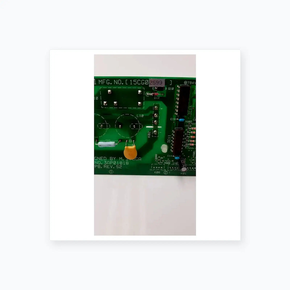 Generic Control Board, DWG NO 3AP01818, PB Rev S2, AVB451 MFG No 15CG02599 Control Board, second-hand product photo 11