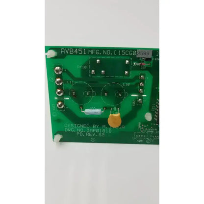 Generic Control Board, DWG NO 3AP01818, PB Rev S2, AVB451 MFG No 15CG02599 Control Board, second-hand product photo 12