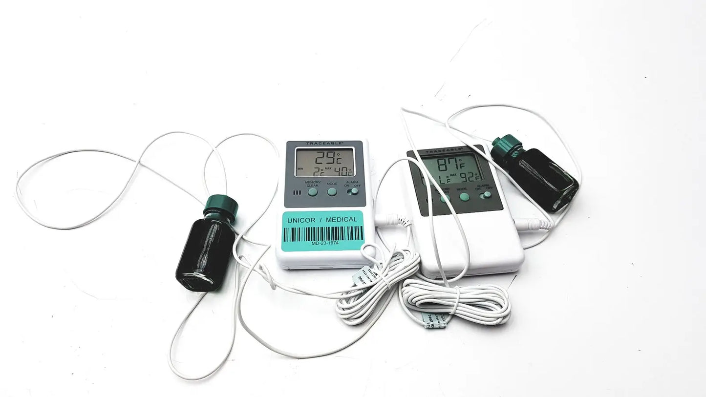 Reuse Medical Control Company Traceable Refrigerator Freezer Thermometer Thermometers, second-hand product photo 1