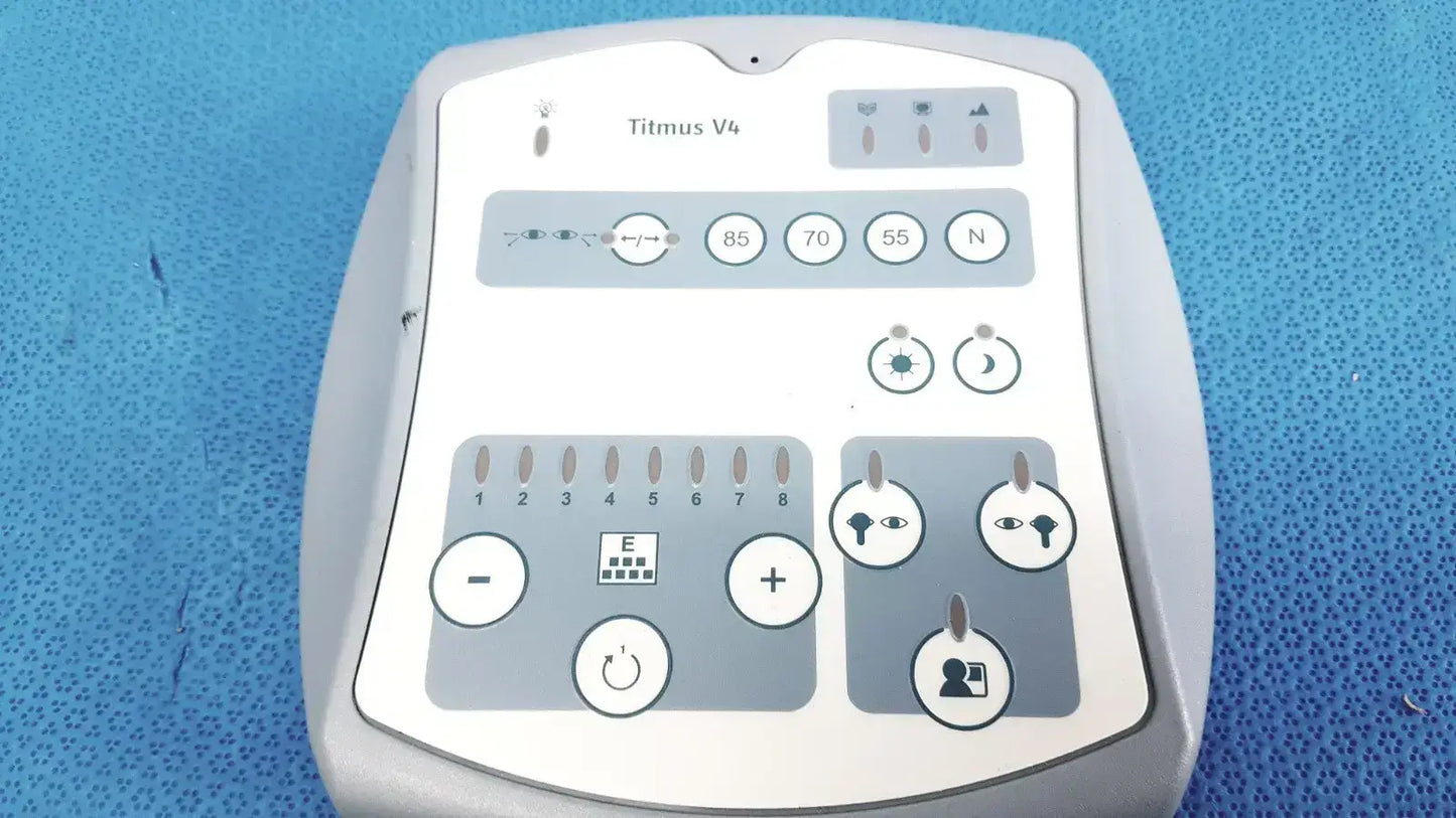 Titmus Control Panel for Titmus V4 Vision Screener – Replacement Operating Unit Vision Screener Control Panel, second-hand product photo 1