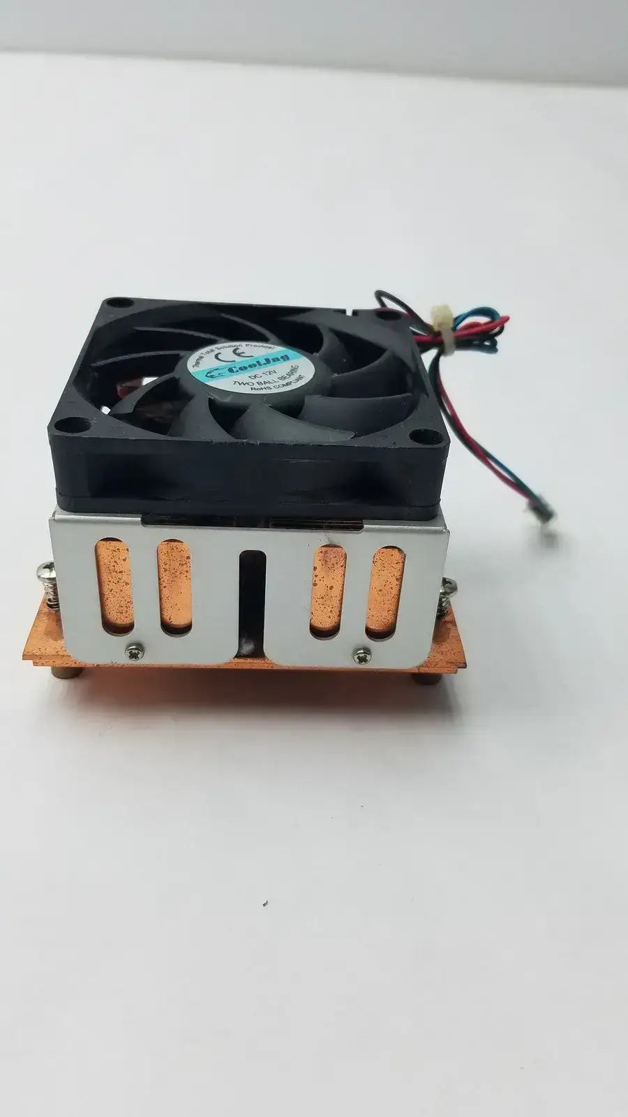 Cool Jang Cool Jag Thermal Total Solution Provider DC 12V Two Ball Bearing Cooling Fan, second-hand product photo 4