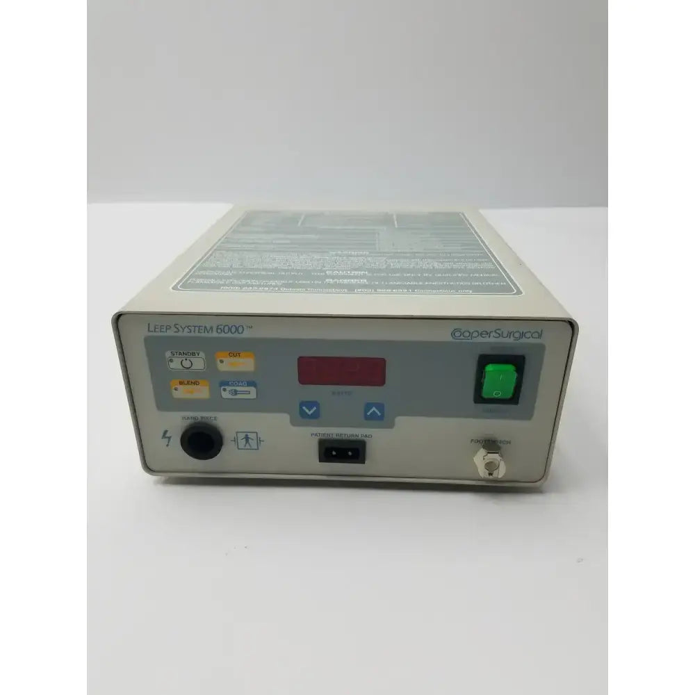 CooperSurgical LEEP System 6000 Electrosurgical Generator Model 6000-1 120V Electrosurgical Generator, second-hand product photo 1