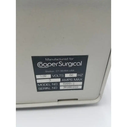 CooperSurgical LEEP System 6000 Electrosurgical Generator Model 6000-1 120V Electrosurgical Generator, second-hand product photo 8