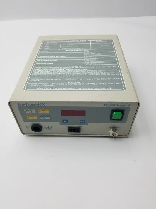 CooperSurgical LEEP System 6000 Electrosurgical Generator Model 6000-1 120V Electrosurgical Generator, second-hand product photo 2