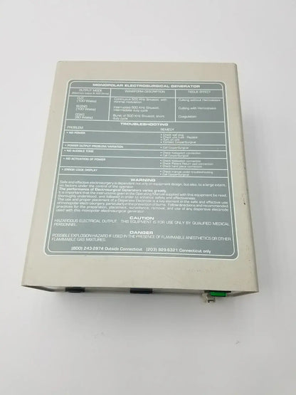CooperSurgical LEEP System 6000 Electrosurgical Generator Model 6000-1 120V Electrosurgical Generator, second-hand product photo 3