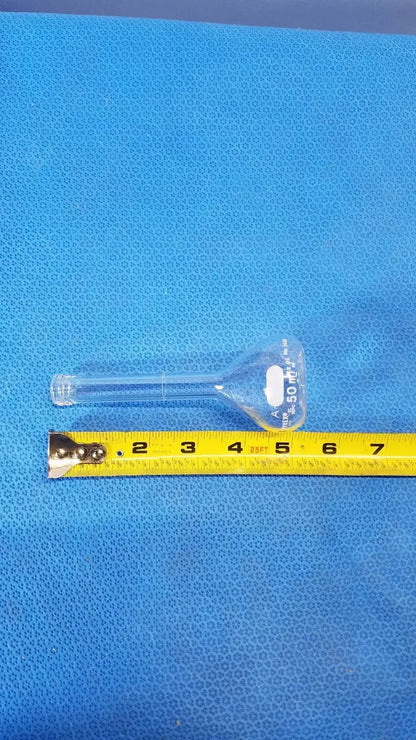 PYREX Corning Pyrex 50mL Volumetric Flask Class A Borosilicate Lab Glass Volumetric Flask, second-hand product photo 4