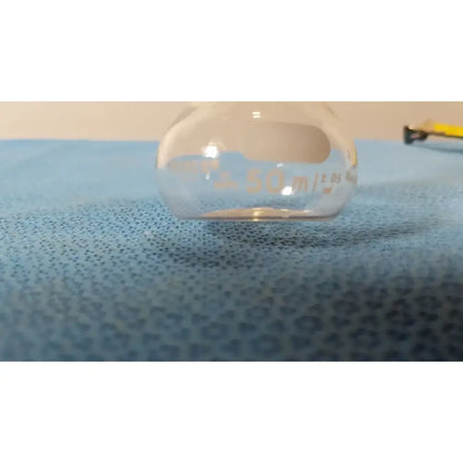 PYREX Corning Pyrex 50mL Volumetric Flask Class A Borosilicate Lab Glass Volumetric Flask, second-hand product photo 3