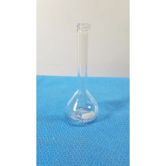 PYREX Corning Pyrex 50mL Volumetric Flask Class A Borosilicate Lab Glass Volumetric Flask, second-hand product photo 1