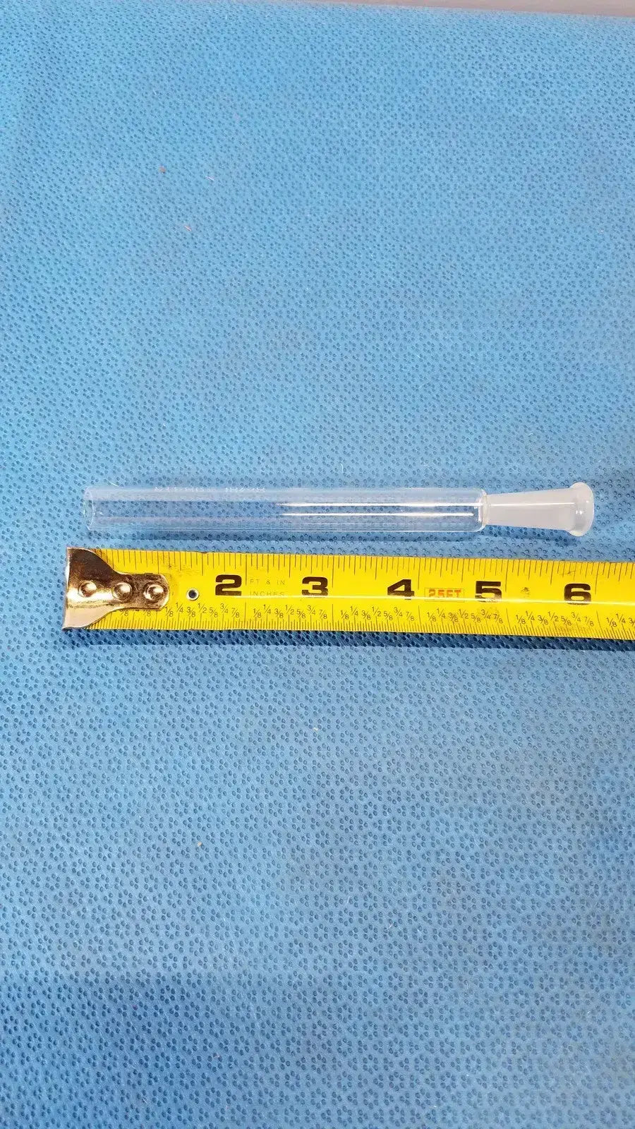 Corning Vycor 10/30 Outer Ground Joint Lab Glassware High Silica Glass Lab Glassware Component, second-hand product photo 3