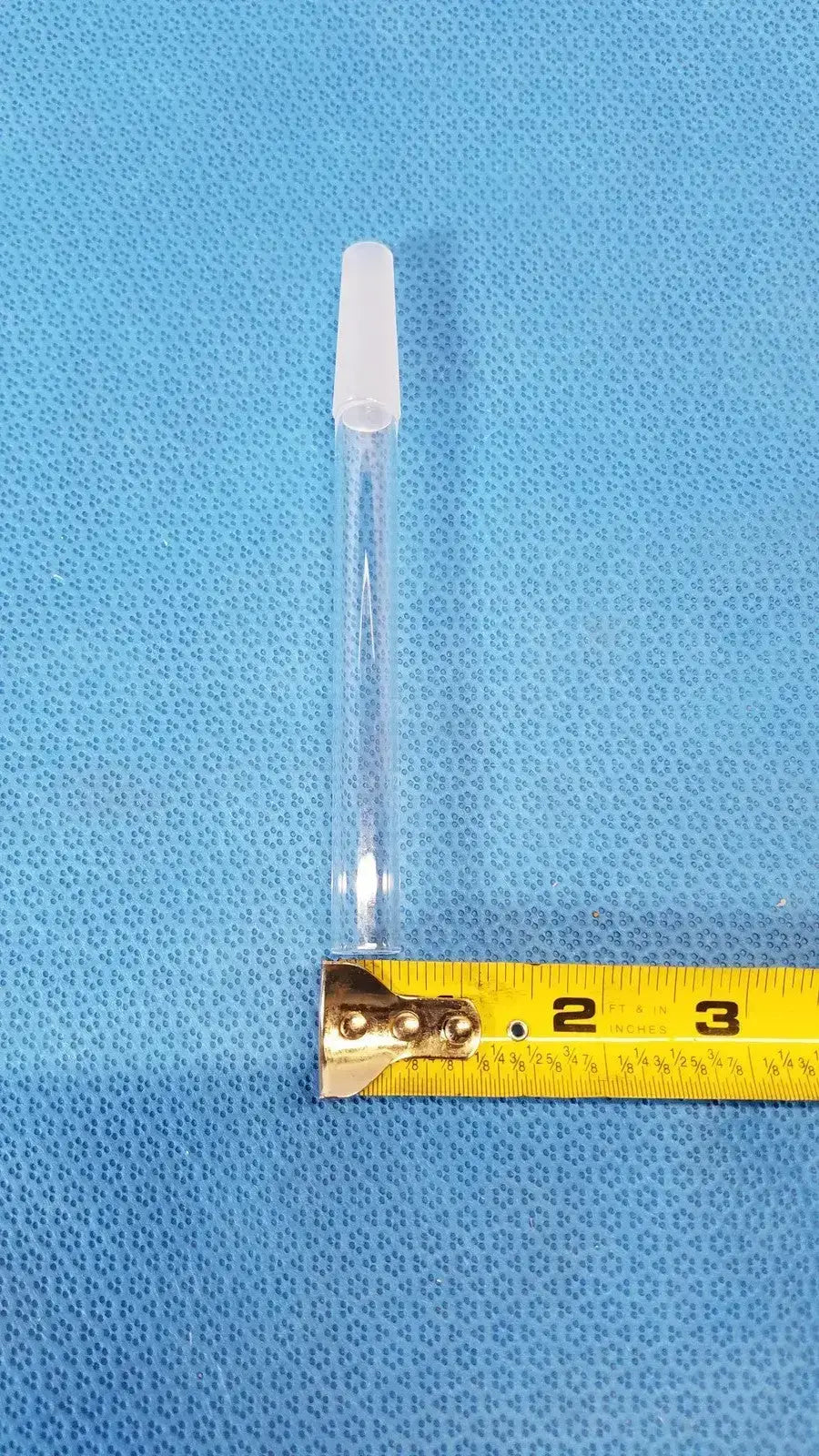 VYCOR Corning Vycor Lab Glassware 14/35 Ground Outer Joint Heat Resistant Glass Lab Glassware Component, second-hand product photo 2