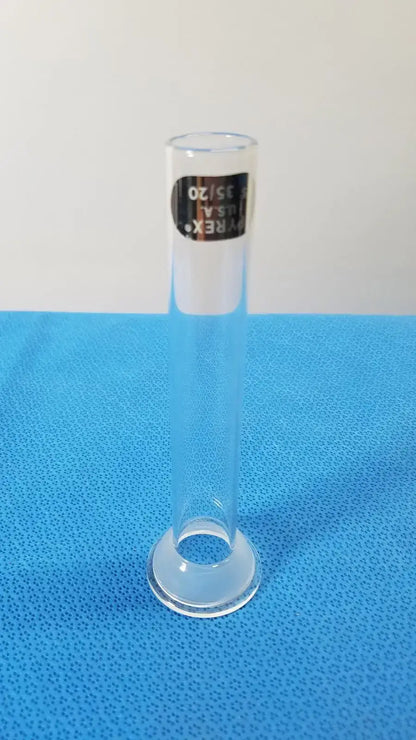 PYREX Corning Vycor Lab Glassware 35/20 Ground Joint Heat-Resistant Laboratory Glassware, second-hand product photo 1