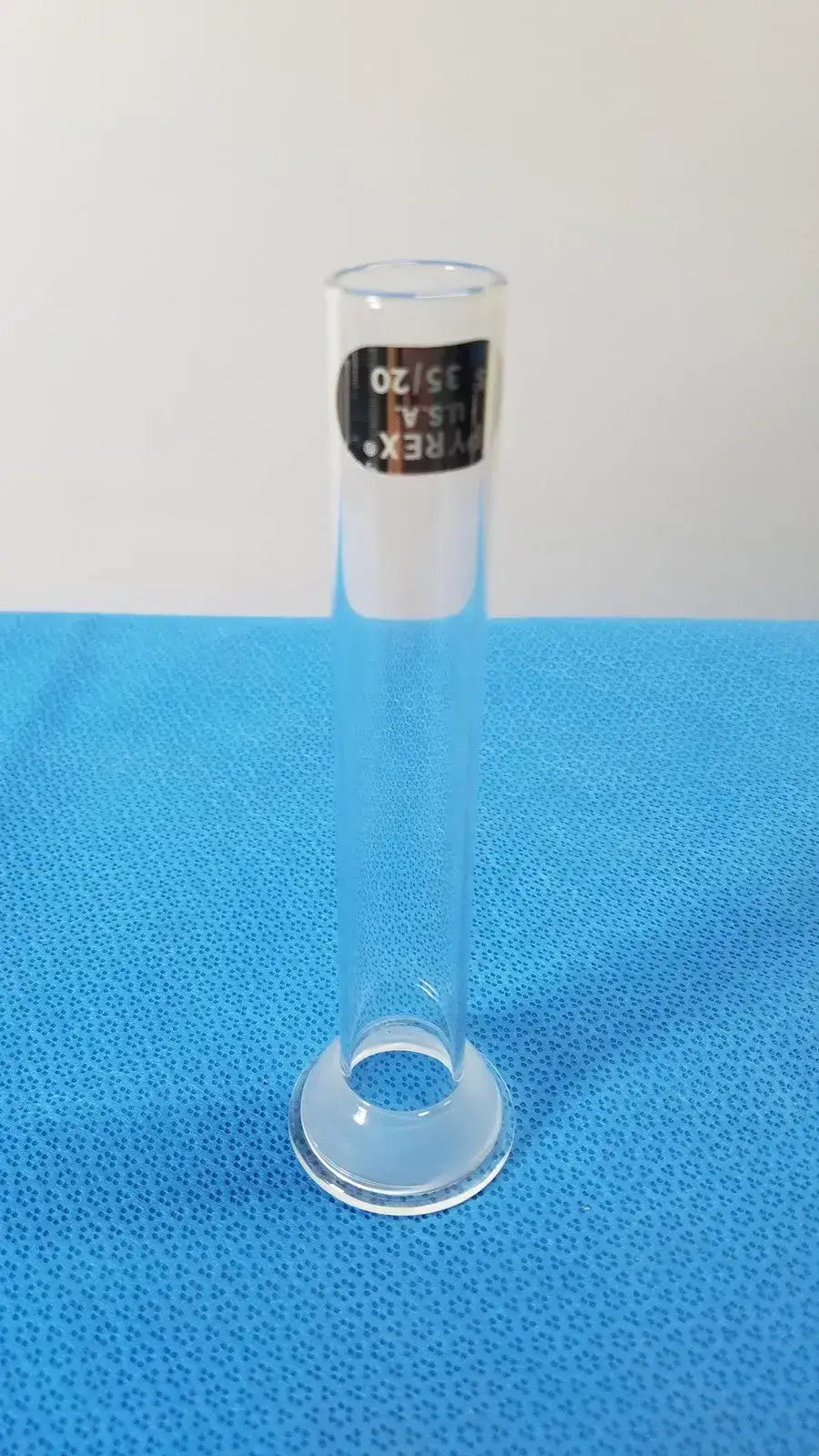 PYREX Corning Vycor Lab Glassware 35/20 Ground Joint Heat-Resistant Laboratory Glassware, second-hand product photo 1