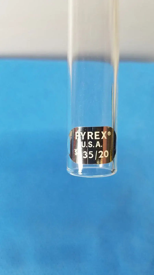 PYREX Corning Vycor Lab Glassware 35/20 Ground Joint Heat-Resistant Laboratory Glassware, second-hand product photo 2