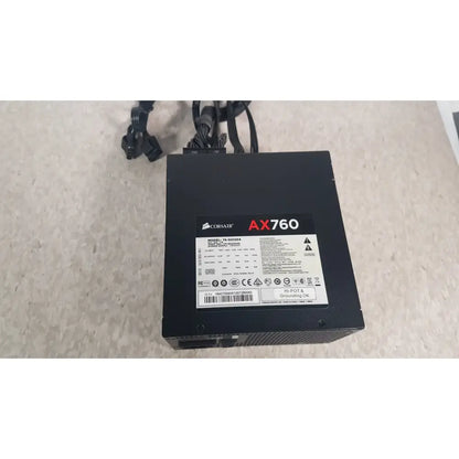 Reuse Medical Corsair AX760 760W 80 Fully Modular Power Supply Power Supplies, second-hand product photo 1