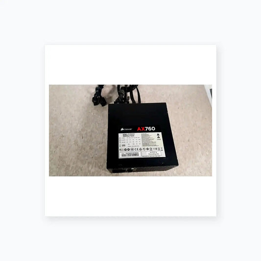 Reuse Medical Corsair AX760 760W 80 Fully Modular Power Supply Power Supplies, second-hand product photo 1