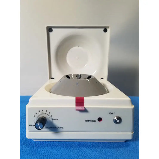 Reuse Medical Costar Model 10 Mini Centrifuge 6 Fixed Position Angled Rotor Other Medical & Lab Equipment, as-is (for parts) product photo 1