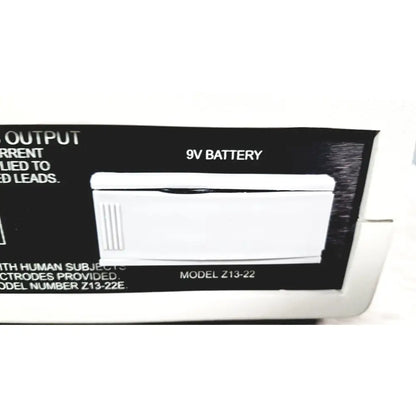 White rectangular 9v battery model z13-22 for coulbourn z13-22 stimulator used in scientific applications