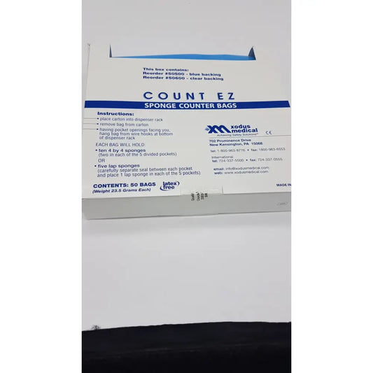 Reuse Medical Count EZ Sponge Counter Bags 50500 Other Medical & Lab Equipment, second-hand product photo 1