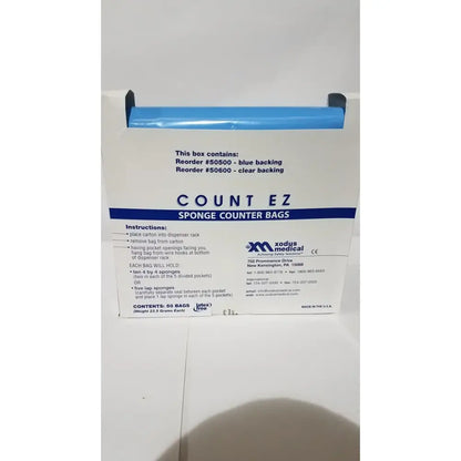 Reuse Medical Count EZ Sponge Counter Bags 50500 – Surgical Count Bags, Sterile, Disposable Centrifuge Tubes, second-hand product photo 1