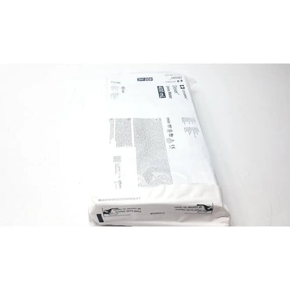 White plastic bag labeled cover 400 ml for covidien 2000 dover urine meter 400ml with printed text and symbols