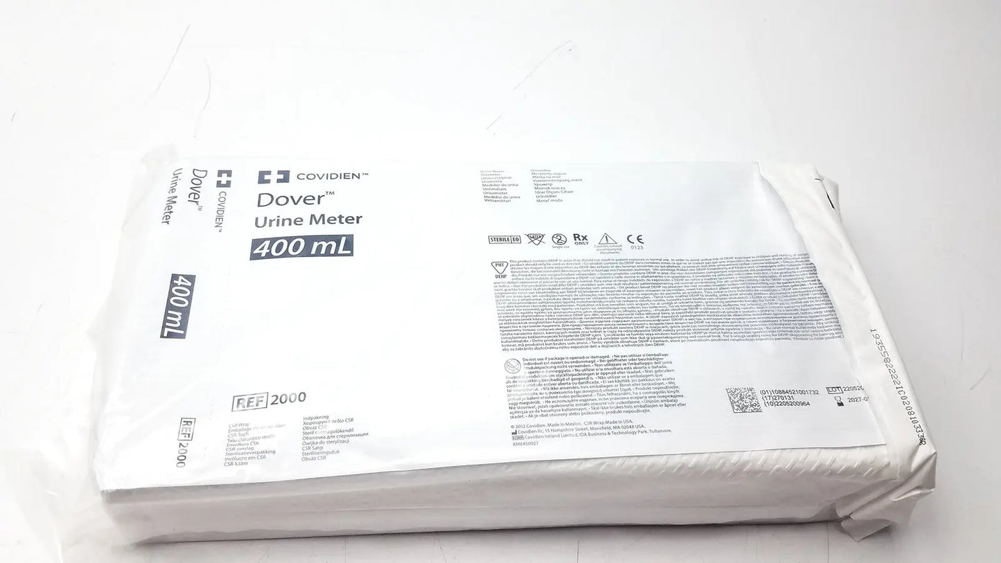Reuse Medical Covidien 2000 Dover Urine Meter 400mL Incontinence Aids, second-hand product photo 1