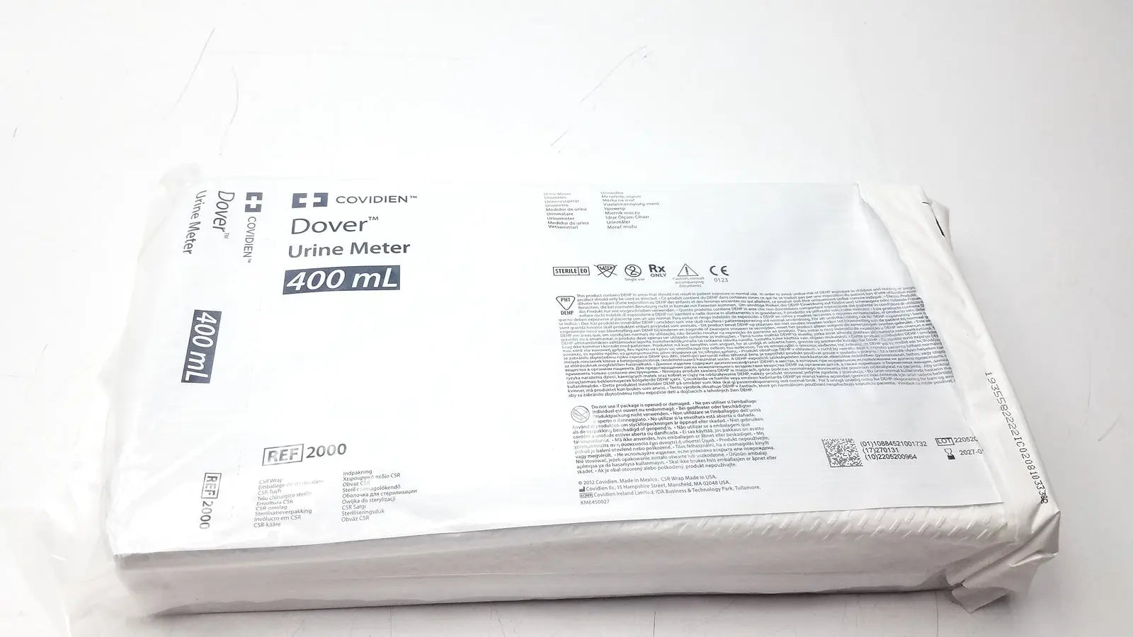 Reuse Medical Covidien 2000 Dover Urine Meter 400mL Incontinence Aids, second-hand product photo 1