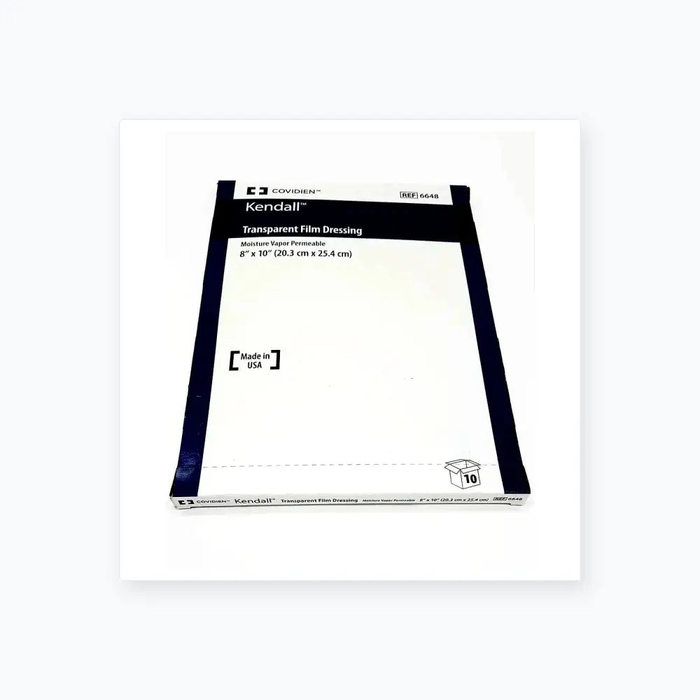Reuse Medical Covidien 6648Kendall Transparent Film Dressing 8"X10" - 10/BX Exp. 2025 Bandages, Gauze & Dressings, second-hand product photo 1