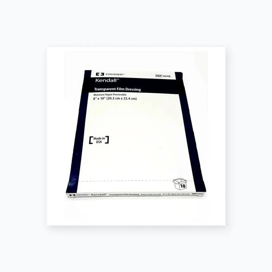 Reuse Medical Covidien 6648Kendall Transparent Film Dressing 8"X10" - 10/BX Exp. 2025 Bandages, Gauze & Dressings, second-hand product photo 1