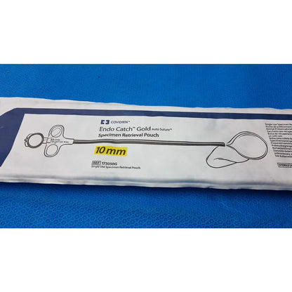 Covidien Endo Catch Gold Auto Suture 10mm Specimen Retrieval Pouch Ref 173050G - Specimen Retrieval Pouch