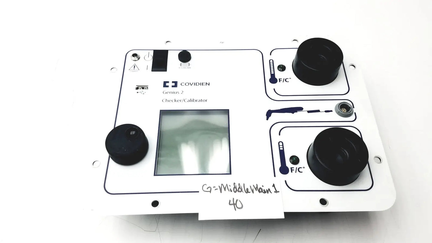 Reuse Medical Covidien Genius 2 Checker/Calibrator Other Test Meters & Detectors, as-is (for parts) product photo 1