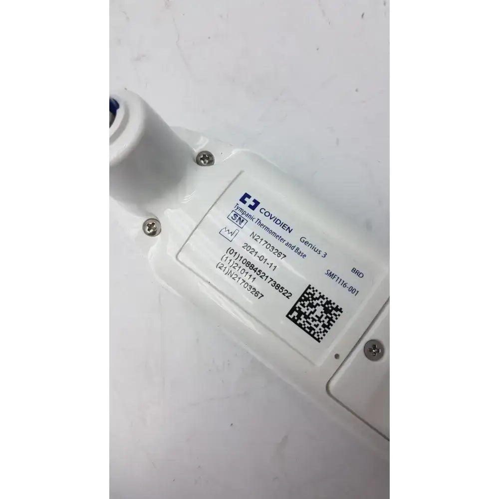 Covidien Genius 3 Tympanic Thermometer and Base Thermometer, second-hand product photo 4