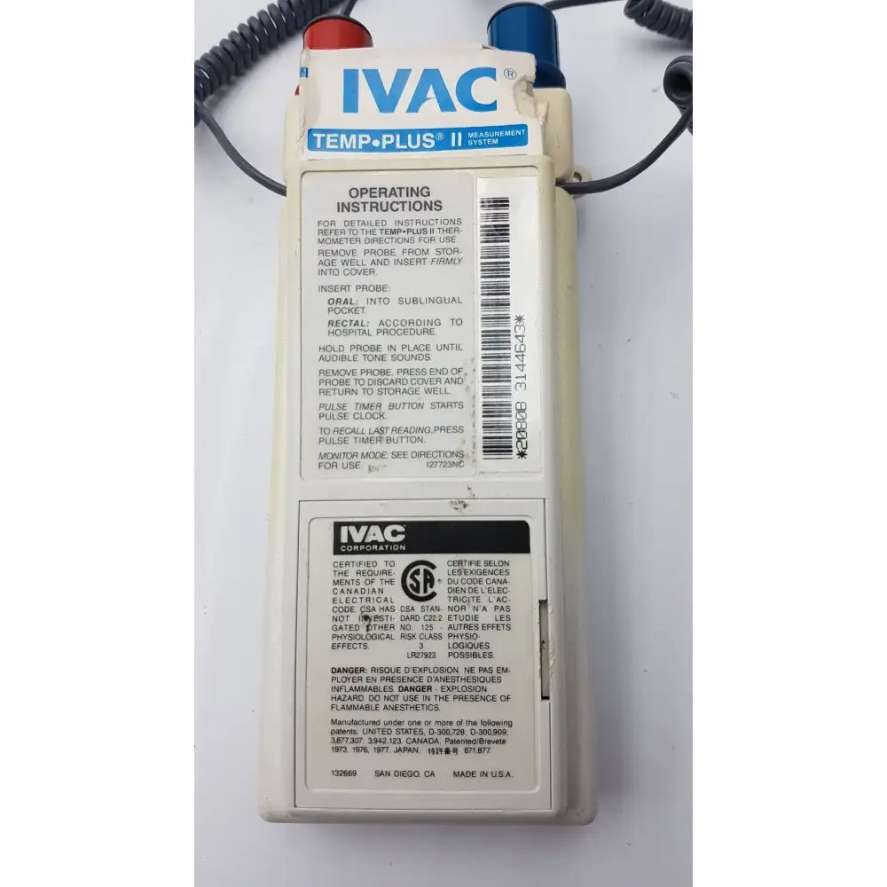 Covidien Genius 3 Tympanic Thermometer Ear Temperature Monitor SMF0611-00 Tympanic Thermometer, second-hand product photo 8