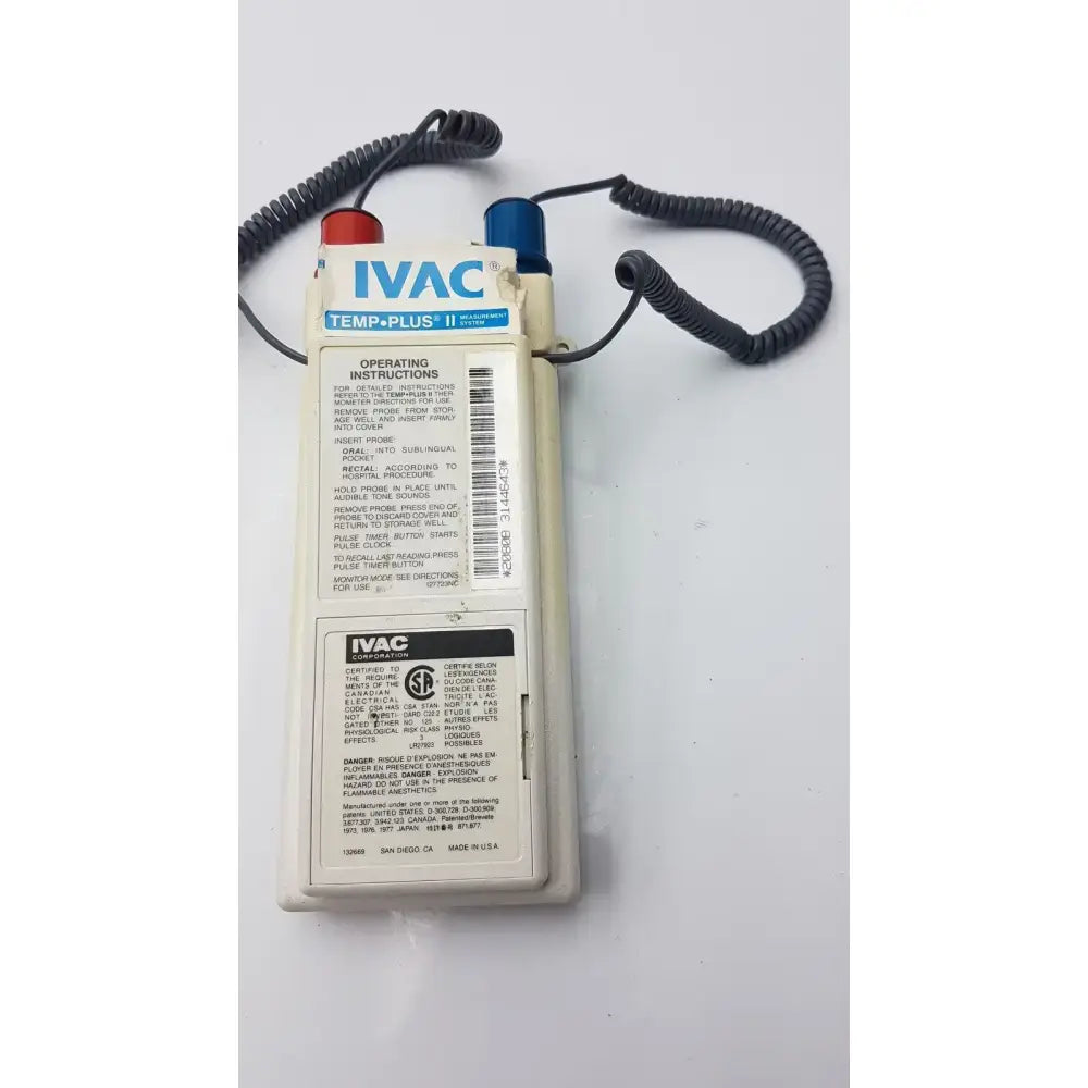 Covidien Genius 3 Tympanic Thermometer Ear Temperature Monitor SMF0611-00 Tympanic Thermometer, second-hand product photo 7