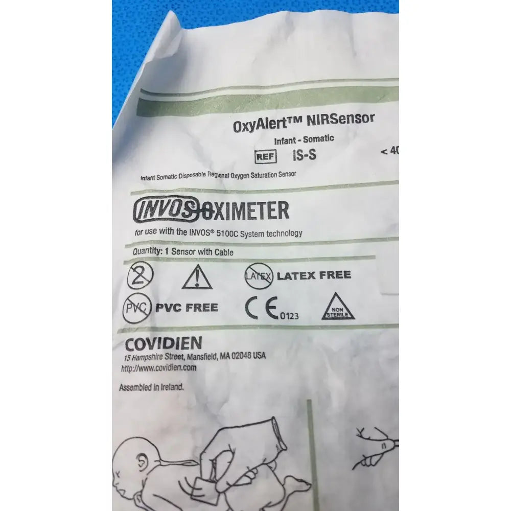 Covidien Infant Regional Saturation Sensor – 40 kg - used Oximetry Sensor, second-hand product photo 4