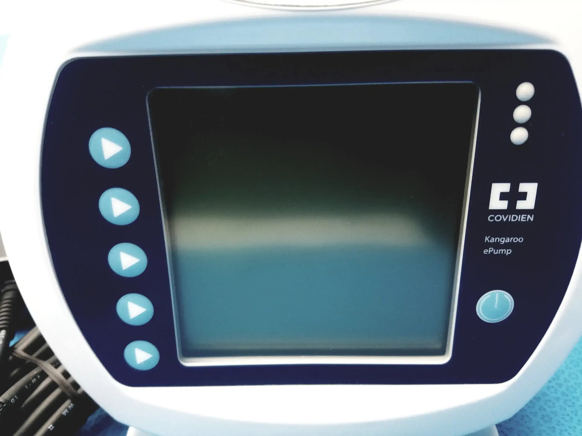 Covidien Kangaroo Enteral Feeding ePump With Pole Clamp and Power Supply Enteral Feeding ePump, second-hand product photo 9