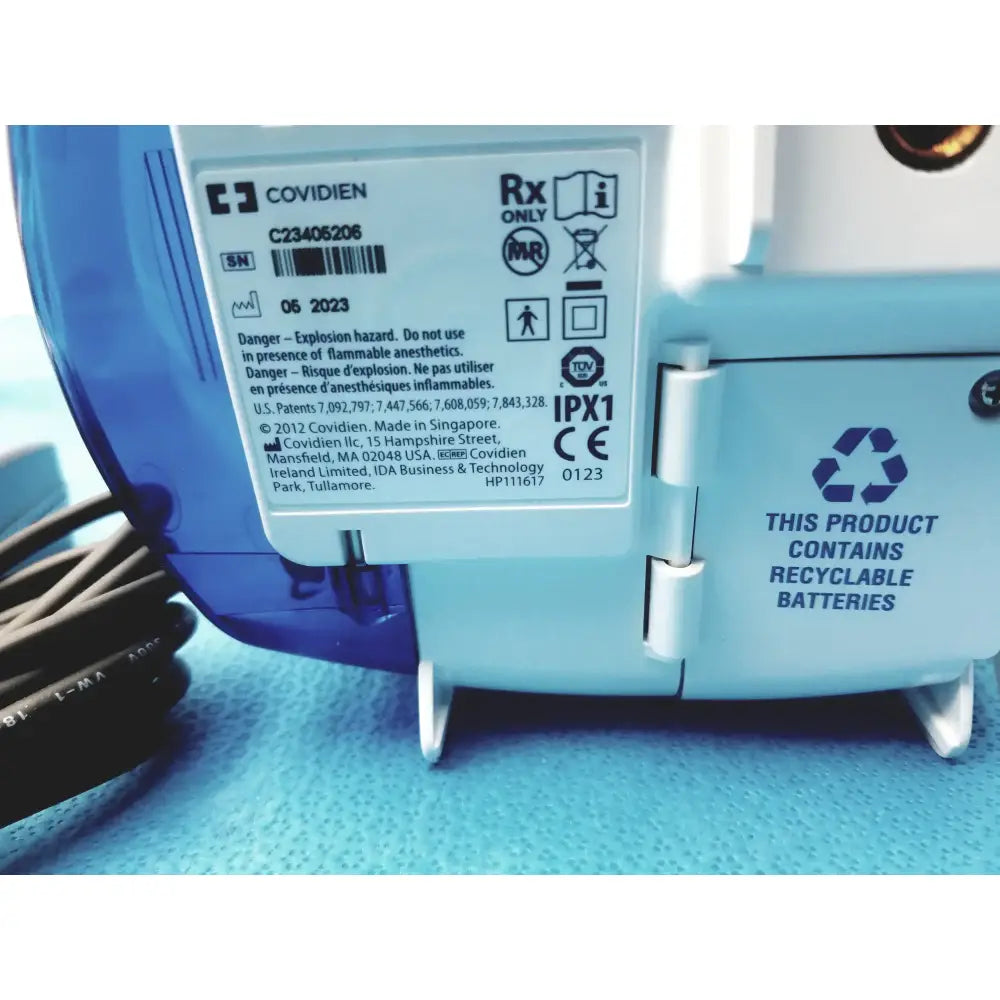 Covidien Kangaroo Enteral Feeding ePump With Pole Clamp and Power Supply Enteral Feeding ePump, second-hand product photo 5