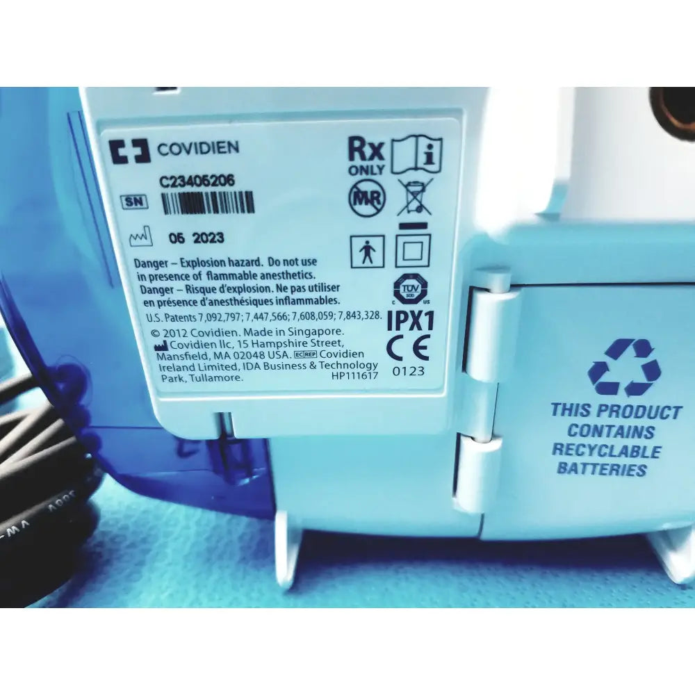Covidien Kangaroo Enteral Feeding ePump With Pole Clamp and Power Supply Enteral Feeding ePump, second-hand product photo 6