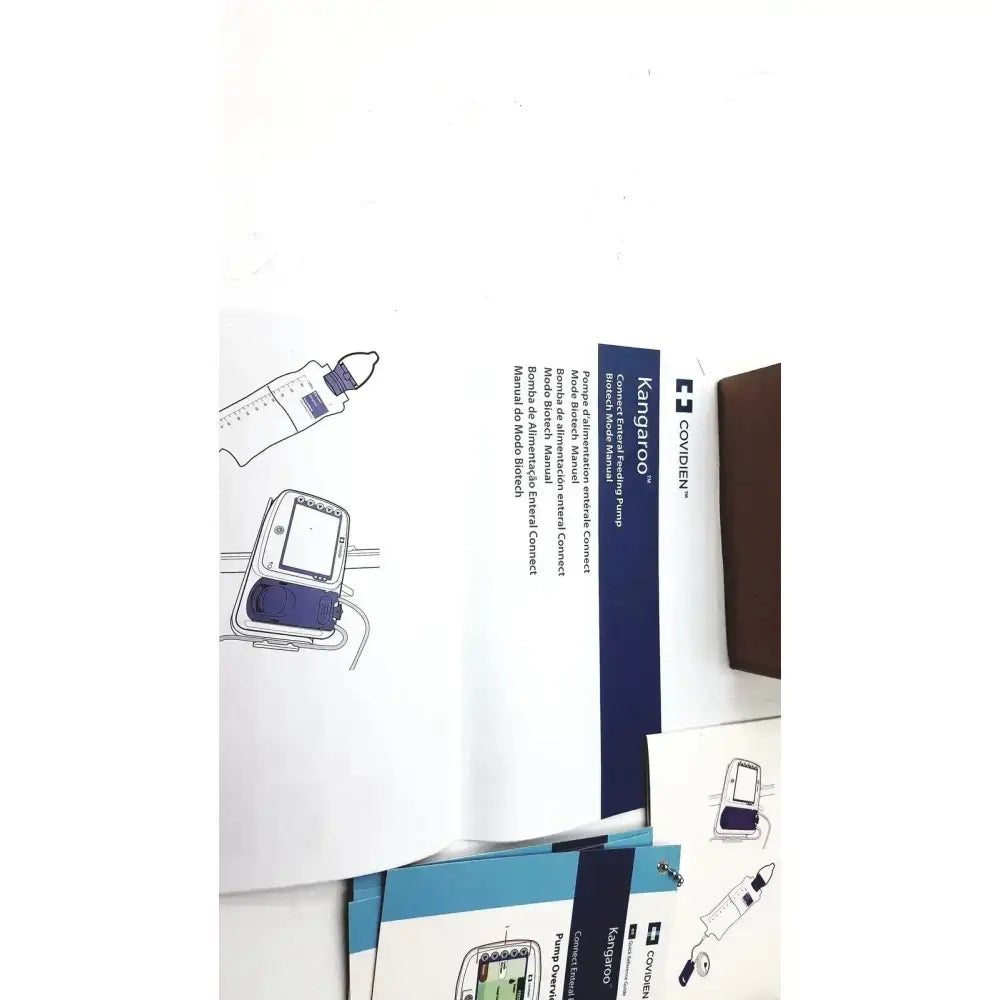 Covidien Kangroo Feeding Pump, Connect Pole Clamp and Extras Feeding Pump, as-is (for parts) product photo 2