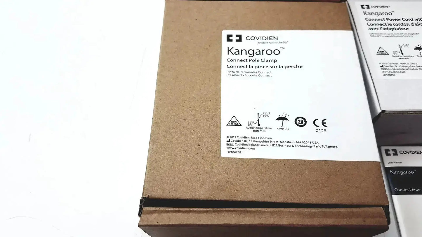 Covidien Kangroo Feeding Pump, Connect Pole Clamp and Extras Feeding Pump, as-is (for parts) product photo 5