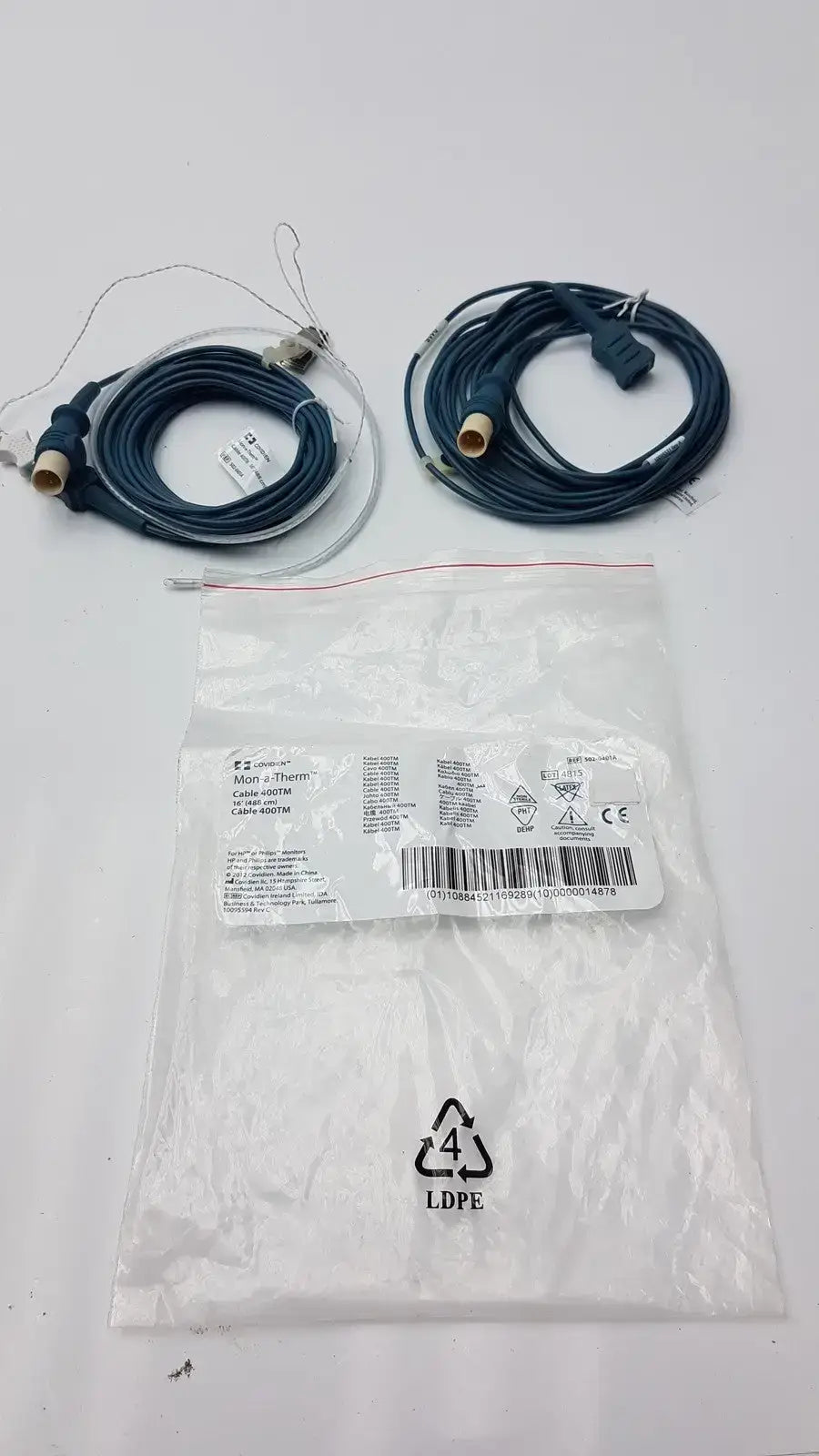 Covidien Mon-a-Therm Cable 400TM Ref 502-0410A Temperature Monitoring Cable, second-hand product photo 9