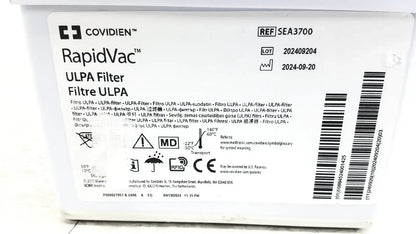 3M Covidien RapidVac ULPA Filter Ref SEA3700 Smoke Evacuator Filter, second-hand product photo 5